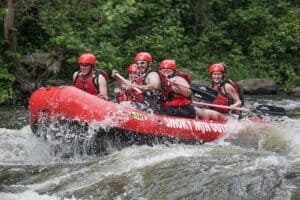 white water rafting with SMO