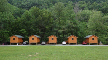 camping cabins in the smoky mountains