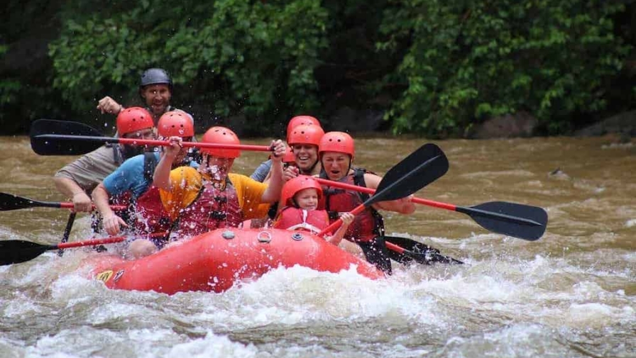 rafting in the smoky mountains