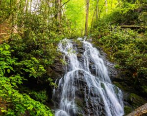 cataract falls Gatlinburg hiking trails for kids